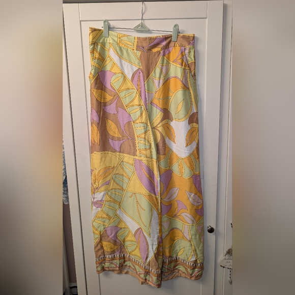 Rachel Zoe Vibrant Yellow and Purple Dress - Picture 1 of 7